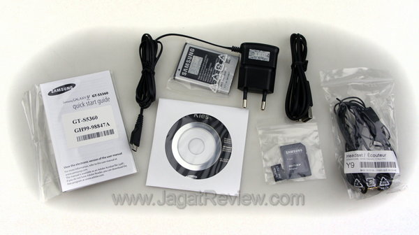 Preview Samsung Galaxy Y Perlengkapan