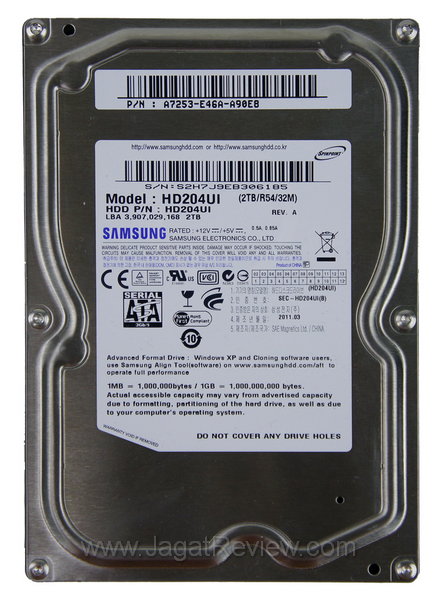 Review Samsung EcoGreen F4 2TB: Kinerja Tinggi pada 5400 RPM 20 Samsung EcoGreen 2 TB F4