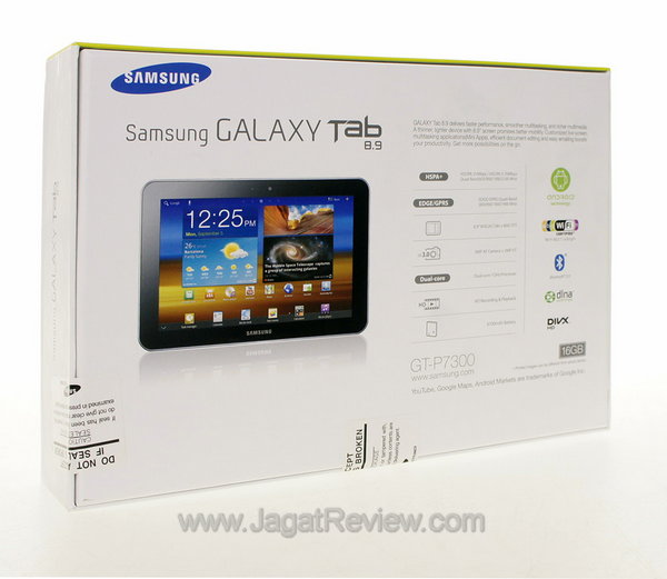 Samsung Galaxy Tab 8.9 - Kemasan Belakang Samsung Galaxy Tab 8.9 Kemasan Belakang