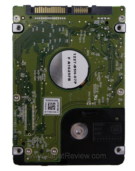 Western Digital Scorpio 1TB - Tampak Belakang Western Digital Scorpio 1TB Tampak Belakang
