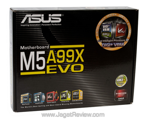 asus m5a99x evo jagatreview front box asus m5a99x evo jagatreview front