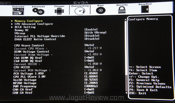 evga p67 ftw jagatreview bios 03 evga p67 ftw jagatreview bios 03