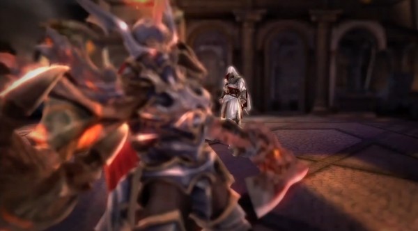ezio soul calibur V - gameplay1 ezio soul calibur V gameplay1