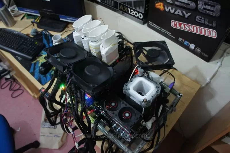 JagatReview Overclocking Team Ranking 6 Dunia Futuremark 3DMark 2011 Performance Hall Of Fame 8 4waySLISetup