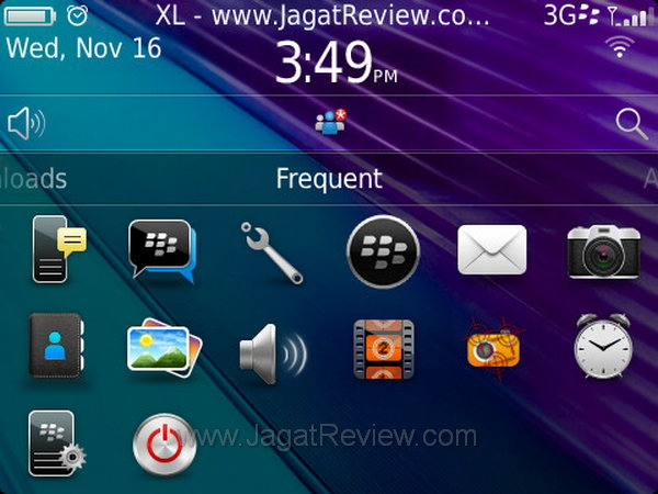 Blackberry Bold 9790 - Menu Frequent Blackberry Bold 9790 Menu Frequent