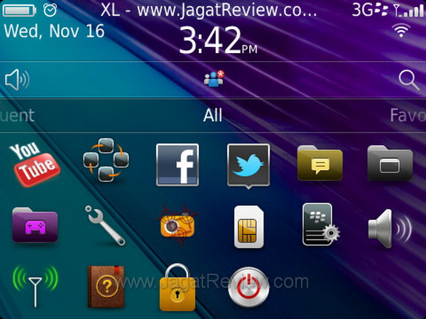 Blackberry Bold 9790 - Menu Blackberry Bold 9790 Menu