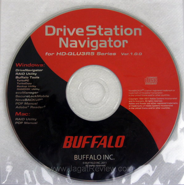 Buffalo Drivestation Quad USB 3 - CD Utility Buffalo Drivestation Quad USB 3 CD Utility