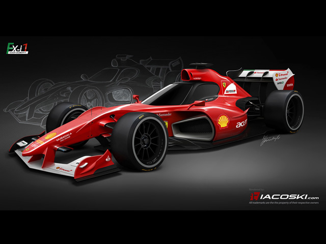 Ferrari FX1-i1: Mobil F1 dengan Kokpit Tertutup 6 Ferrari FX1 i1