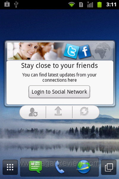 Huawei Ideos X3 HomeScreen 4