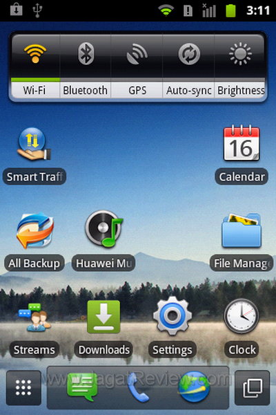 Huawei Ideos X3 HomeScreen 5