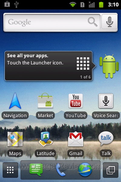 Huawei Ideos X3 Homescreen 2