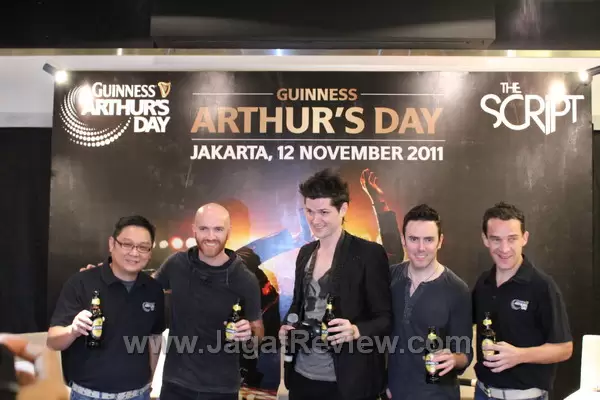 Perayaan Guinness Arthur's Day di Jakarta Dimeriahkan oleh The Script! 4 IMG 2452 R