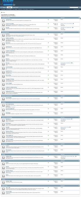 Selamat Datang, Forum JagatReview IT Community! 69 Jagat Review IT Community Front Page