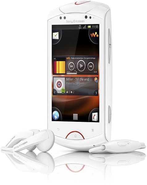 Sony Ericsson Live with Walkman: Smartphone Walkman Pertama dengan Android OS 22 Live Walkman Front White