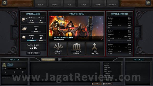 Preview DOTA 2: Kejutan Beta Key di Akhir Minggu! 3 Menu wm