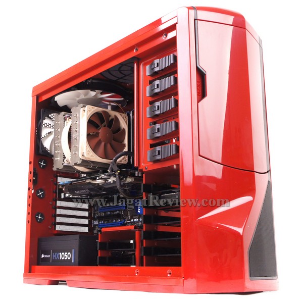 Review Si Cantik Merah, NZXT Phantom Red 24 NZXT Phantom Red review 41