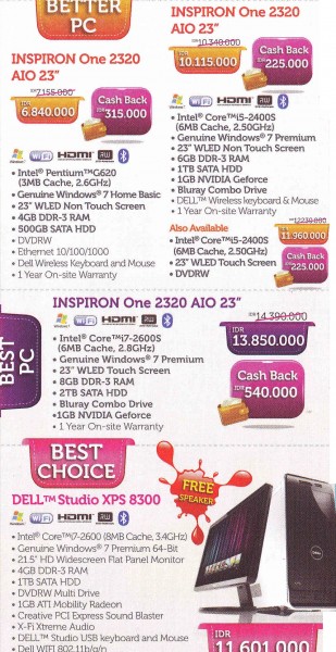 Promo Dell Indocomtech 2011 Desktop1