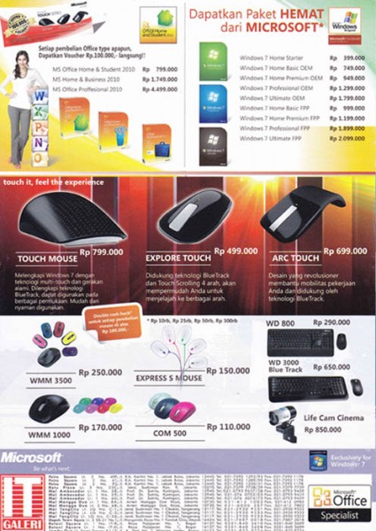 Promo Microsoft Indocomtech 2011 2