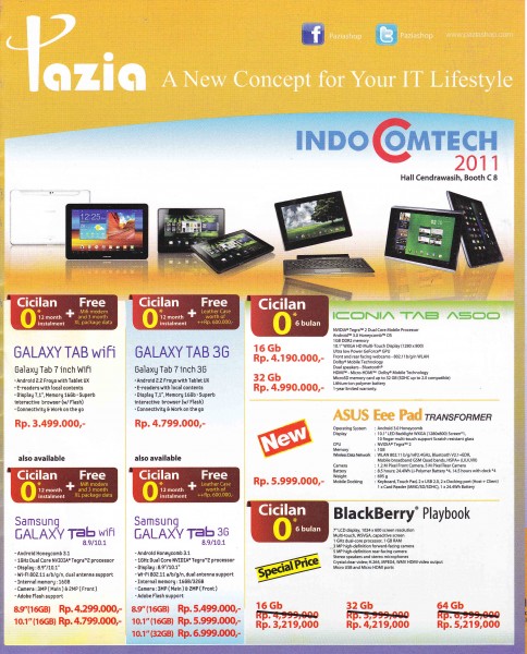 Promo Pazia Indocomtech 2011 1