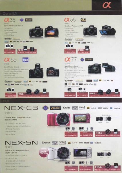 Promo Sony Camera Camcorder Indocomtech 2011 (8) Promo Sony Camera Camcorder Indocomtech 2011 8