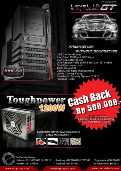 Promo Thermaltake Casing Indocomtech 2011 1