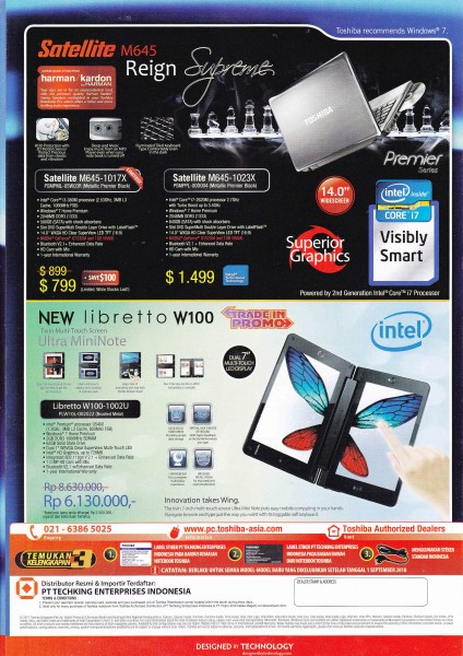 Promo Toshiba Indocomtech 2011 5