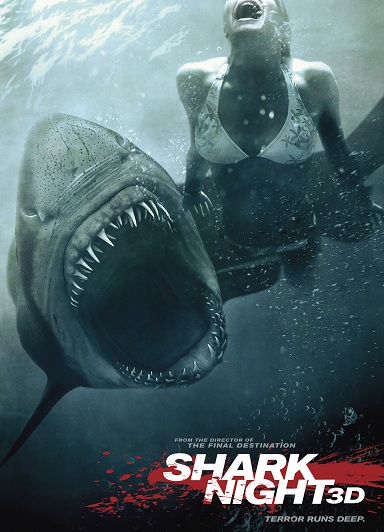 Shark Night: Berlibur Bersama Kumpulan Hiu di Danau 13 Shark Night Poster