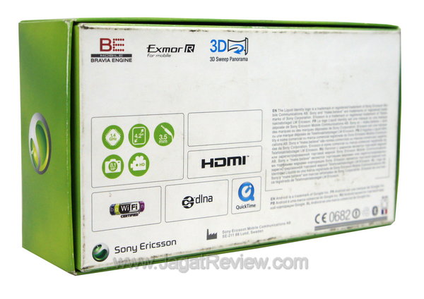 Sony Ericsson Xperia Arc S - Kemasan Belakang Sony Ericsson Xperia Arc S Kemasan Belakang