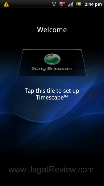 Sony Ericsson Xperia Arc S TimeScape
