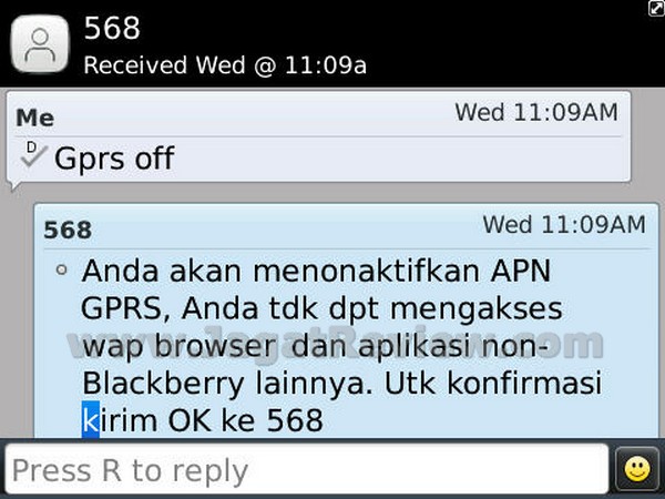 Tips BB - GPRS Off Tips BB GPRS Off