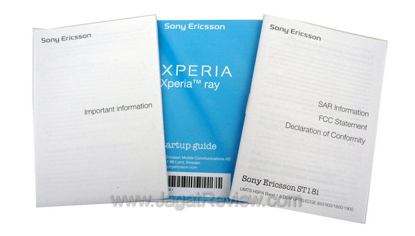 Xperia Ray Dokumentasi