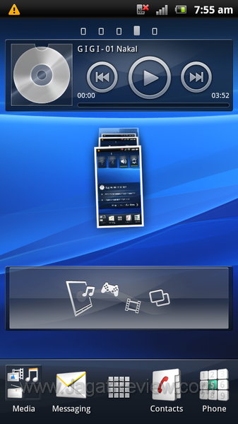 Xperia Ray Homescreen 4
