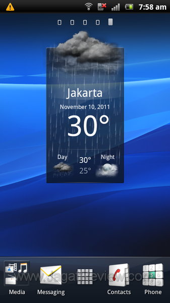 Xperia Ray Homescreen 5