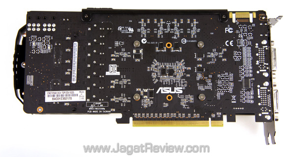 asus gtx 560 dcu ii top bottom view