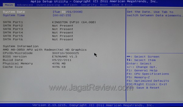 msi a75ma g55 BIOS main