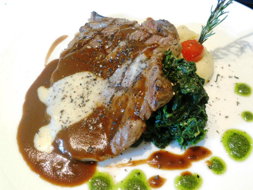 Promo Steak di Porta Venezia 9 tenderloin steak with red wine sauce