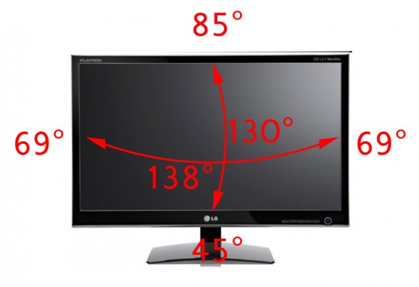 viewing angle LG D2342