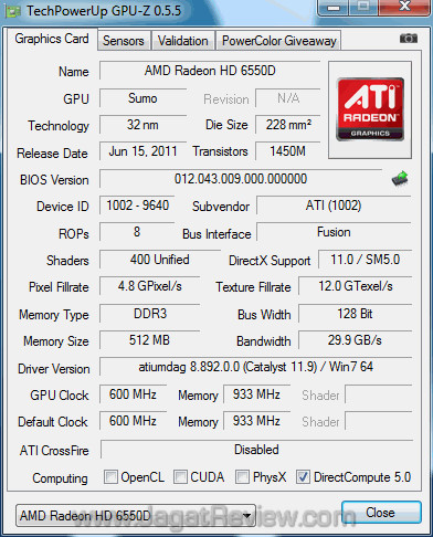 zotac a75 itx wifi jagatreview gpuz oc