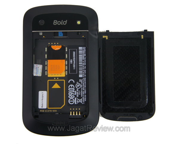 Blackberry Bold 9900 Sisi Dalam