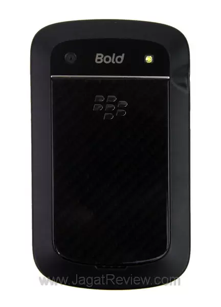 Blackberry Bold 9900 - Tampak Belakang Blackberry Bold 9900 Tampak Belakang