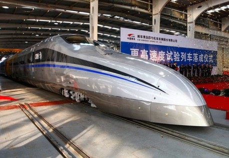 China Siap Pecahkan Rekor Kereta Tercepat Melalui CRH500 6 CRH500