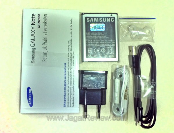 Galaxy Note Unboxing Perlengkapan