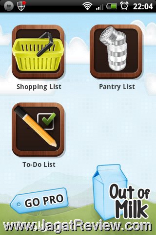 Review Android Apps – Out Of Milk: Mempersiapkan Daftar Belanjaan 10 Perrtama