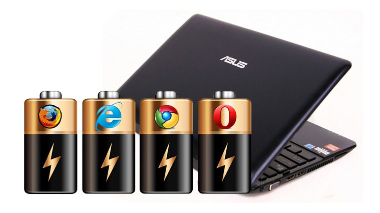 Mengirit Baterai Notebook dengan Browser yang Tepat 2 baterai notebook