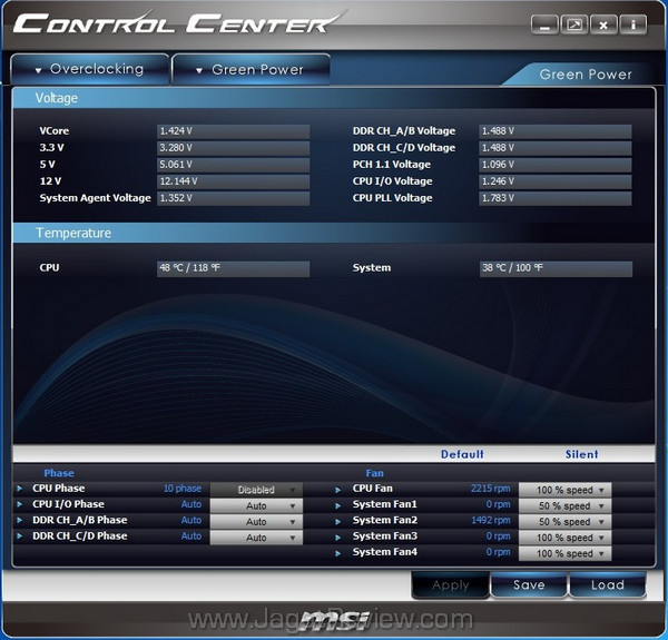 msi x79 gd65 8d ControlCenter GreenPower