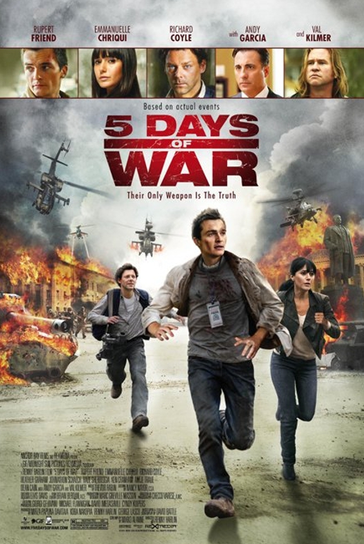 5 Days of War: Perjuangan Jurnalis di Medan Perang 14 5 days of war movie poster