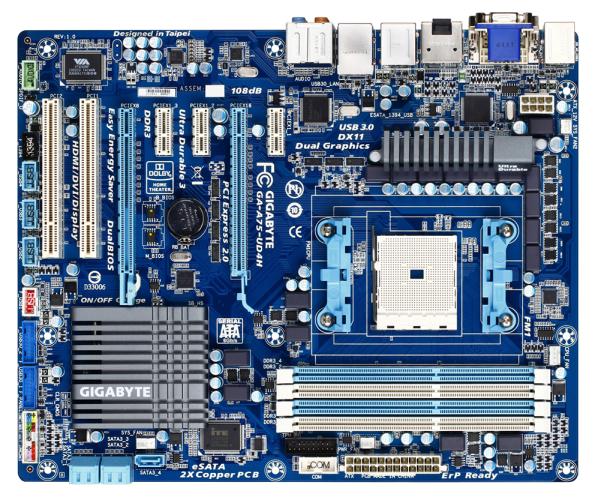 Extreme Overclocking AMD LLANO menggunakan Gigabyte A75-UD4H 5 A75 UD4Hs