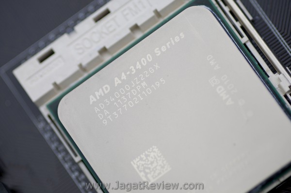AMD LLano A4 3400 Processor CloseUp