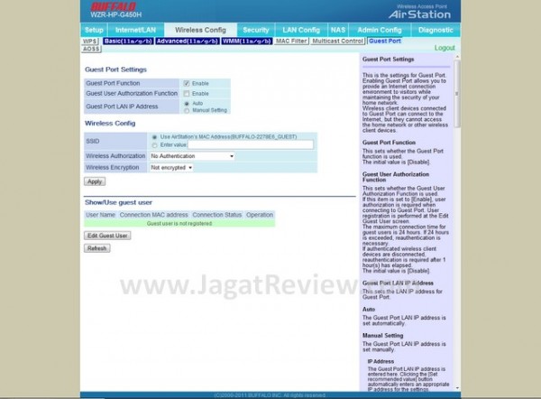 Buffalo WZR-HP-G450H - 106 Buffalo WZR HP G450H 106