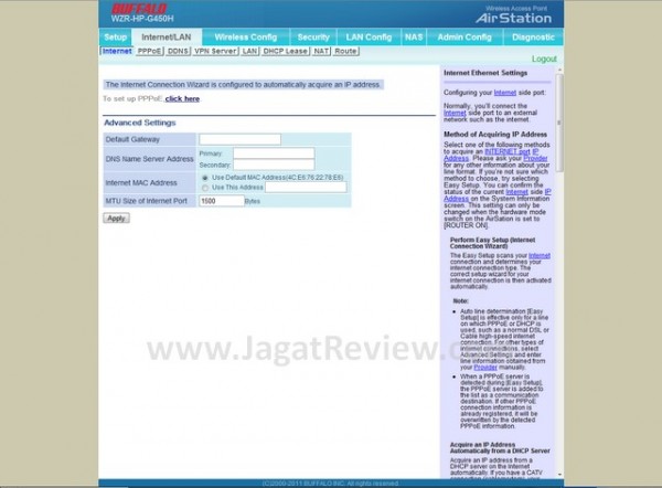 Buffalo WZR-HP-G450H - 98 Buffalo WZR HP G450H 98